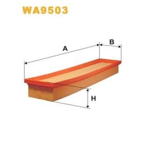 Kjøp Luftfilter av WIX FILTERS WA9503 til den lave prisen 186,54 NOK