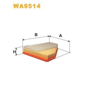 Kjøp Luftfilter av WIX FILTERS WA9514 til den lave prisen 227,04 NOK