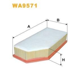 Kjøp Luftfilter av WIX FILTERS WA9571 til den lave prisen 357,10 NOK