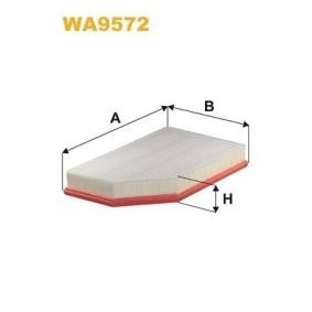Kjøp Luftfilter av WIX FILTERS WA9572 til den lave prisen 478,33 NOK
