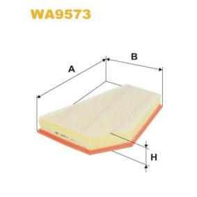 Kjøp Luftfilter av WIX FILTERS WA9573 til den lave prisen 214,05 NOK