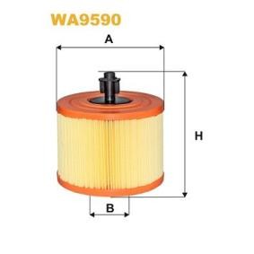 Kjøp Luftfilter av WIX FILTERS WA9590 til den lave prisen 216,96 NOK