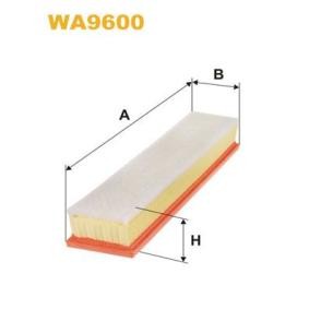 Kjøp Luftfilter av WIX FILTERS WA9600 til den lave prisen 218,32 NOK
