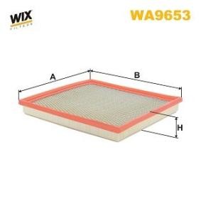 OPEL Luftfilter von WIX FILTERS