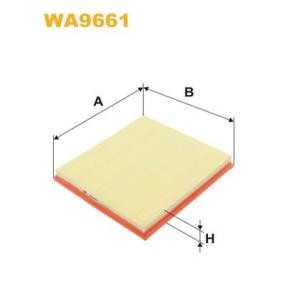 Kjøp Luftfilter av WIX FILTERS WA9661 til den lave prisen 181,83 NOK