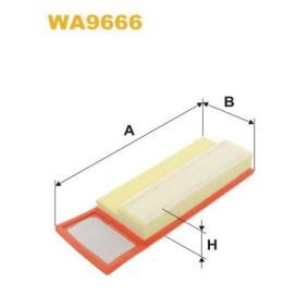 Kjøp Luftfilter av WIX FILTERS WA9666 til den lave prisen 135,76 NOK
