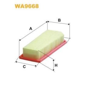 Compre Filtro de ar da WIX FILTERS WA9668 a um preço baixo por 17,17 €
