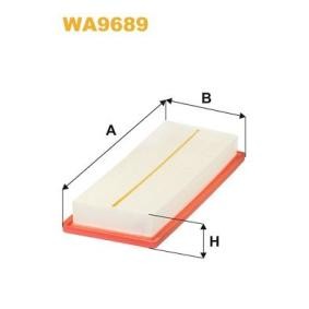 OPEL Luftfilter von WIX FILTERS