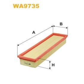 Kjøp Luftfilter av WIX FILTERS WA9735 til den lave prisen 142,39 NOK