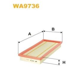 Compre Filtro de ar da WIX FILTERS WA9736 a um preço baixo por 15,92 €