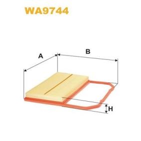 Luftfilter WA9744 für SKODA
