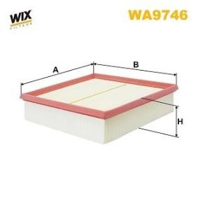 Luftfilter WA9746 für INFINITI