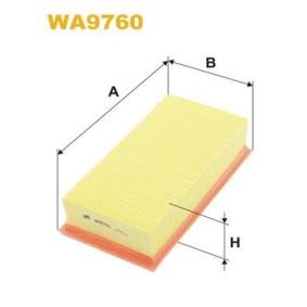 Köp Luftfilter av WIX FILTERS WA9760 till det låga priset 179,36 kr