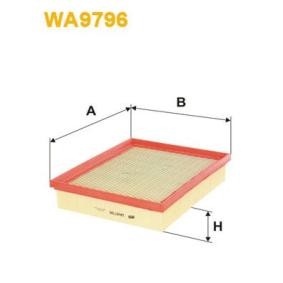 FORD Luftfilter von WIX FILTERS