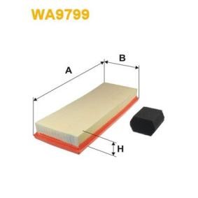 OPEL Luftfilter von WIX FILTERS