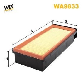 Luftfilter von WIX FILTERS WA9833