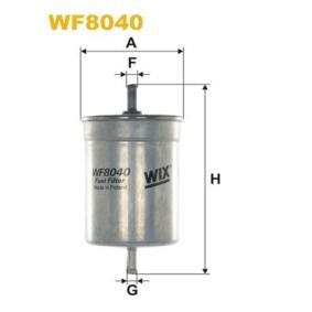 Köp Bränslefilter av WIX FILTERS WF8040 till det låga priset 165,39 kr