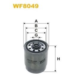 Kjøp Drivstoffilter av WIX FILTERS WF8049 til den lave prisen 210,14 NOK
