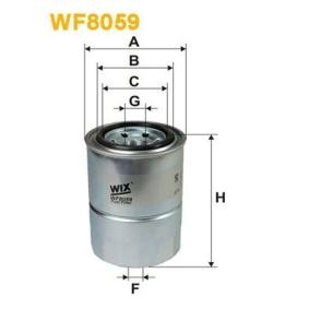 Comprar Filtro combustible de WIX FILTERS WF8059 a bajo precio de 59,87 €