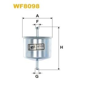 Achetez des Filtre à carburant WIX FILTERS WF8098 à prix pour 20,60 €