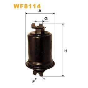 Kjøp Drivstoffilter av WIX FILTERS WF8114 til den lave prisen 362,31 NOK