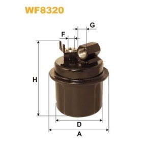 Comprar Filtro combustible de WIX FILTERS WF8118 a bajo precio de 28,11 €