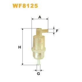 Compre Filtro de combustível da WIX FILTERS WF8125 a um preço baixo por 3,14 €