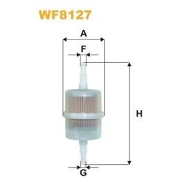 Achetez des Filtre à carburant WIX FILTERS WF8127 à prix pour 40,49 €