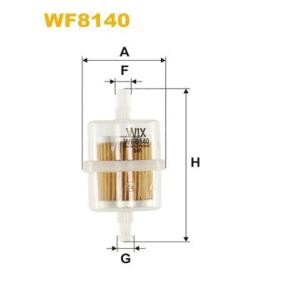 Köp Bränslefilter av WIX FILTERS WF8140 till det låga priset 73,62 kr
