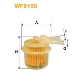 Kjøp Drivstoffilter av WIX FILTERS WF8150 til den lave prisen 75,72 NOK