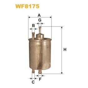 Kjøp Drivstoffilter av WIX FILTERS WF8175 til den lave prisen 1173,20 NOK