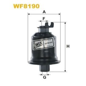 Kjøp Drivstoffilter av WIX FILTERS WF8190 til den lave prisen 374,92 NOK