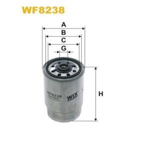 Kjøp Drivstoffilter av WIX FILTERS WF8238 til den lave prisen 196,31 NOK