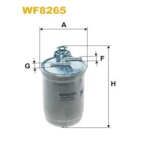 Kjøp Drivstoffilter av WIX FILTERS WF8265 til den lave prisen 391,49 NOK