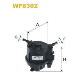 Kjøp Drivstoffilter av WIX FILTERS WF8302 til den lave prisen 104,40 NOK