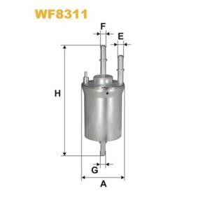 Compre Filtro de combustível da WIX FILTERS WF8311 a um preço baixo por 36,33 €