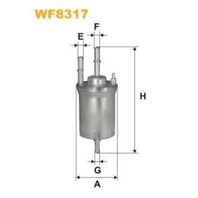 Compre Filtro de combustível da WIX FILTERS WF8317 a um preço baixo por 34,61 €