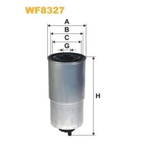 Achetez des Filtre à carburant WIX FILTERS WF8327 à prix pour 31,44 €