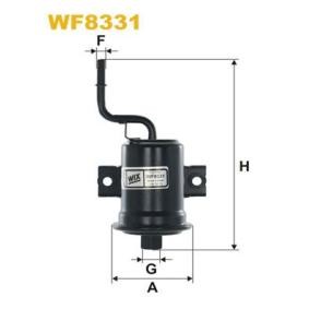 Kjøp Drivstoffilter av WIX FILTERS WF8331 til den lave prisen 253,02 NOK