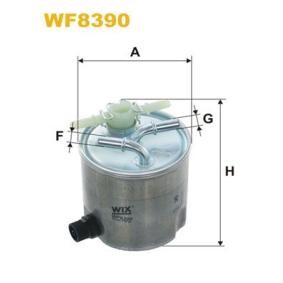 Kraftstofffilter für DACIA von WIX FILTERS