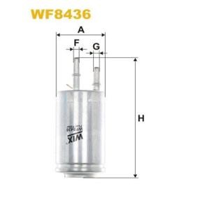 Achetez des Filtre à carburant WIX FILTERS WF8436 à prix pour 34,03 €