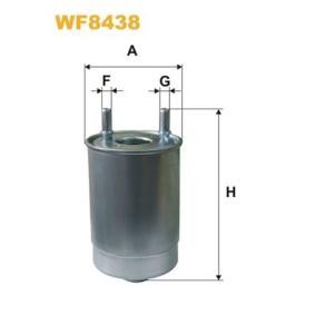 Achetez des Filtre à carburant WIX FILTERS WF8438 à prix pour 51,17 €