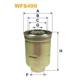 Kjøp Drivstoffilter av WIX FILTERS WF8490 til den lave prisen 405,81 NOK