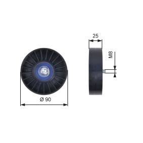 Comprar Polea inversión / guía, correa poli V de GATES T36033 a bajo precio de 19,03 €