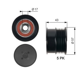 Compre Rolo tensor, correia trapezoidal da GATES T36043 a um preço baixo por 62,56 €