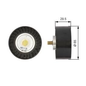 Achetez des Galet enrouleur de courroie d'accessoire GATES T36081 à prix pour 109,83 €