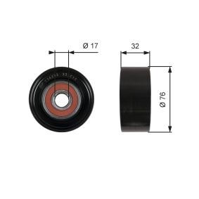 Achetez des Galet enrouleur de courroie d'accessoire GATES T36253 à prix pour 44,68 €