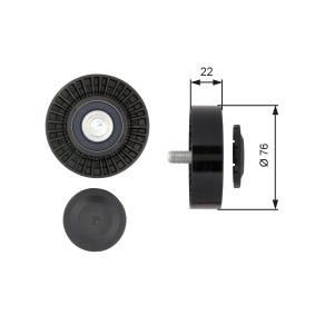 Achetez des Galet enrouleur de courroie d'accessoire GATES T36389 à prix pour 41,47 €