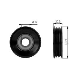 Spannrolle, Keilrippenriemen T38030