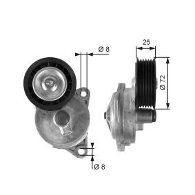 Spannrolle, Keilrippenriemen T38188
